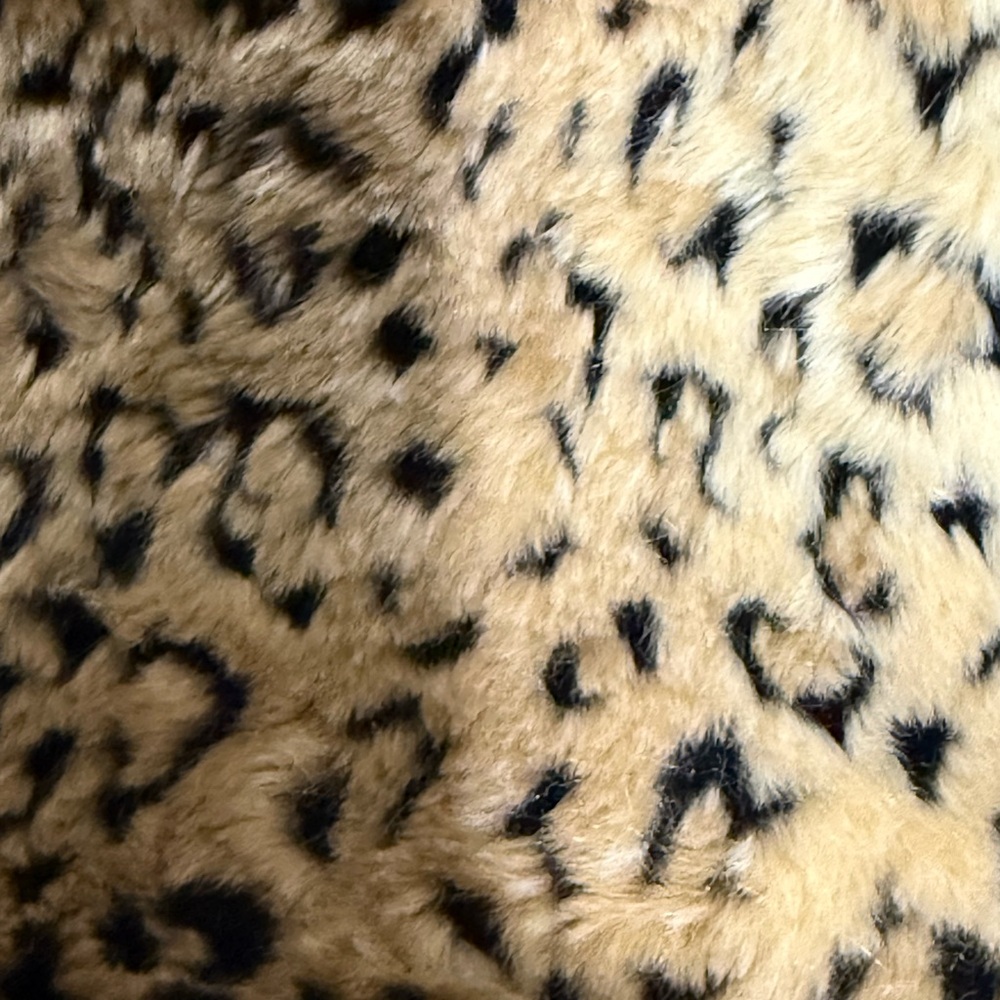 Apt. 9 Faux Leopard Print Satchel with Black Trim and Gold Charm - Picture 6 of 16